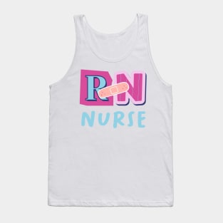 Cool RN nurse design Tank Top